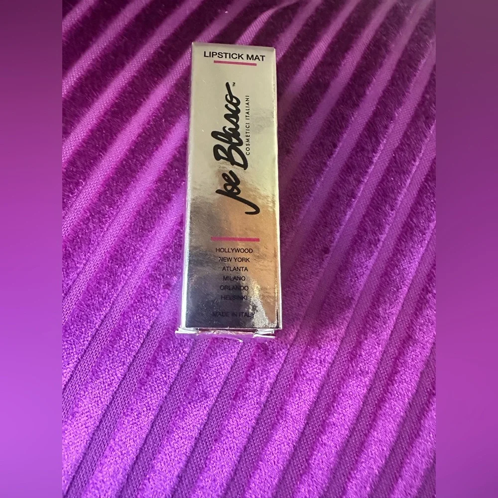 NIB Joe Blasco Cosmetics Italiani Matte Lipstick in Firenze Made In Italy